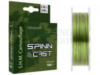 Żyłka spinningowa Dragon S.H.M Camouflage Spinn & Cast 150m 0.25mm