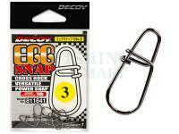 Agrafki Decoy Egg Snap SN-3 - #1 | 30lb