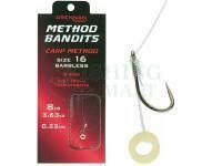 Zestaw przyponowy Bandit Carp Method 9cm -  16/0.22mm