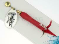 Błystka Mepps Aglia Flying #3 | 10g - Srebrna/Czerwony