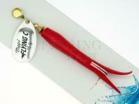 Błystka Mepps Aglia Flying #3 | 15g - Srebrna/Czerwony