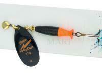 Błystka obrotowa Mepps Aglia LongCast #4 17g - Black / Orange