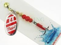 Błystka obrotowa Mepps Aglia Polonia Srebrna #4 9g