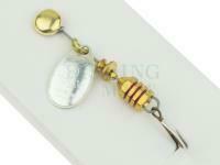 Błystka obrotowa Mepps Aglia TW Srebrna #0 | 3g