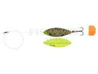 Błystka wahadłówka Savage Gear LT Stickle Blade Rigged 4.2cm 4.4g #10 - Pellet UV Yellow
