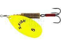 Błystka X-Fish Stark #5 14g - Nikel UV lime