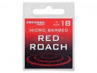 Haczyki Drennan Red Roach Micro Barbed - #18