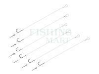 Przypon feederowy Delphin FLR Sting SM - 6szt 8cm #8 SM