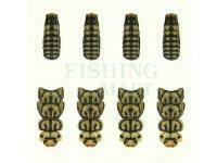 Hemingway's Evolution Stone Fly Buds Back - S Tan