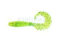 Gumy FishUp Fancy Grub 1 - 026 Flo Chartreuse/Green