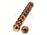 FutureFly Brass Beads 4 mm - Metallic Brown
