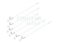 Przypon feederowy Delphin FLR Quickstop - 6szt 12cm #6