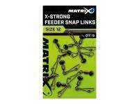 Łączniki X-Strong Feeder Bead Snap Links Size 10