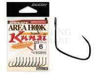 Haczyki Decoy Area Hook Type V Kunai AH-5 NS BLACK - #4