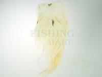 Hareline Dubbin Flat Wing Saddles - #377 UV2 White