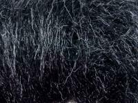 Hareline Dubbin Ripple Ice Hair 4 Inch - #11 Black