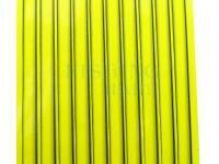 Hemingways Synthetic Tapered Peacock Quill - Fluo Yellow