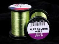Hend Flat Colour Wire Fine - CHARTREUSE