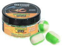 Jaxon Dumbels Duo Color Pop-Up Method Feeder 30g 8/10mm - Marcepan-miód