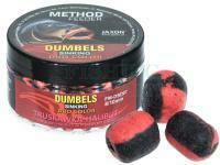 Jaxon Dumbels Duo Color Sinking Method Feeder 50g 8/10mm - Truskawka -halibut