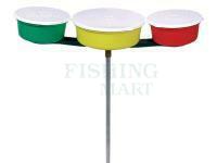 Jaxon Potrójny komplet pojemników na przynęty - bez sztycy