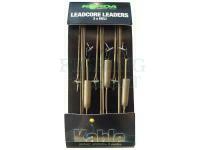 Korda Leadcore Leaders 3x Heli Gravel Brown 1m