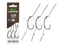 Haczyki Korda Loop Rigs Klor Barbless #2B 50lb 22kg 3pcs