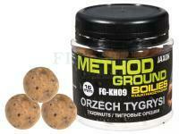Kulki haczykowe Jaxon Method Ground 16 mm Orzech Tygrysi
