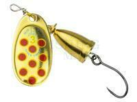 Błystka obrotówka BlueFox Vibrax Hot Pepper Single Barbless #3 | 8g - GYR