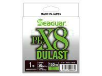 Plecionka Seaguar Dulast PEX8 Flash Green 150m #4 - 0.330mm