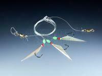 Zestaw morski Balzer Cod And Coalfish System With Real Skin 140cm - 5/0