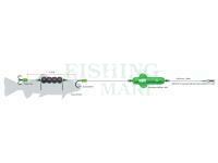 MADCAT Screaming Profi River Rigs “Dead Bait” - M 180CM  #2/0 + #8/0 40G