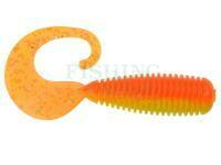 Przynęty miękkie Lunker City Monkey Grub 10cm - #143 Atomic Chicken