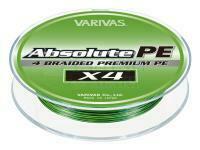Plecionka Varivas Absolute PE X4 150m #0.4 9.5lb