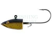 Główki jigowe Fox Rage Eel'head size 2/0 - 10g Green Pumpkin