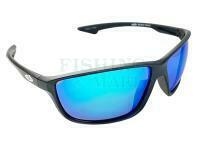 Okulary polaryzacyjne Storm WildEye Biscay Sunglasses - Matte Black Blue Glass