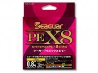 Plecionka Seaguar PE X8 Multicolor 150m #3.0 | 0.285mm