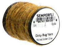 Przędza Semperfli Dirty Bug Yarn 5m 5yds - Mottled Golden Olive