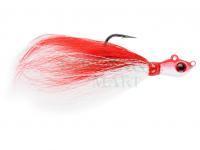 Przynęta Mustad Big Eye Bucktail Jig 7g  1/4oz - Red-White