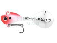 Przynęta Spro FreeStyle Scouta Jig Spinner 6g - UV Red Head