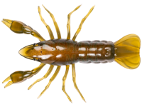Przynęty miękkie Live Target Crawfish 7.1cm - Green/Brown