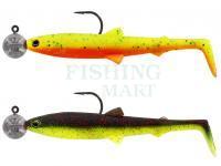 Przynęty miękkie Westin BullTeez 9.5cm R 'N R 7g #4/0 2pcs - Dark Water Mix 6