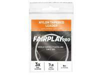 Przypon Cortland Fairplay Pro Nylon Tapered Leader | Clear | 9ft | 5X - 4.5 LB
