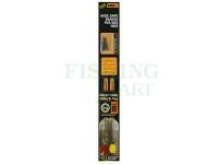 Przypony Fox Edges Wide Gape Beaked PVA Bag Rigs - 20lb Size 8 Brown & Green