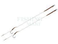 Przypony włosowe Delphin The End Boilie Rig - 2szt 20cm/25lbs/#4