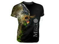 Dragon T-shirt oddychający Megabaits - karp black - XL