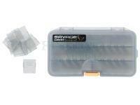Pudełko na przynęty Savage Gear Lurebox Smoke 2B | 16.1 x 9.1 x 3.1cm