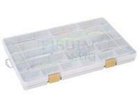 Pudełko Westin W3 Tackle Box Grey/Clear - 35.5x22.5x3.5 cm