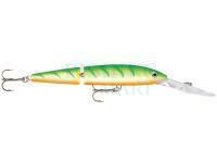 Wobler Rapala Jointed Deep Husky Jerk 12cm - Green Tiger UV