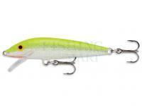 Wobler Rapala Original Floater 7cm - Silver Fluorescent Chartreuse